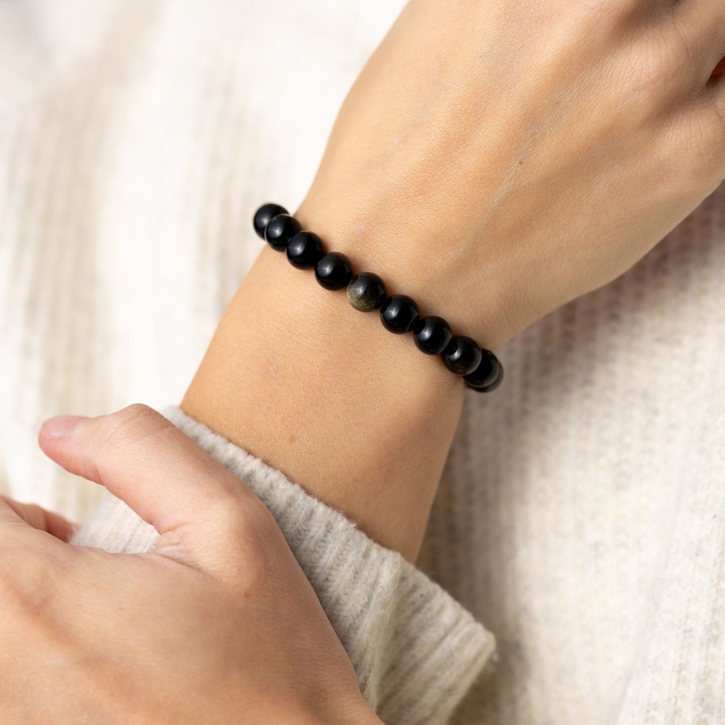 Premium Pure - Obsidian Balance Armband