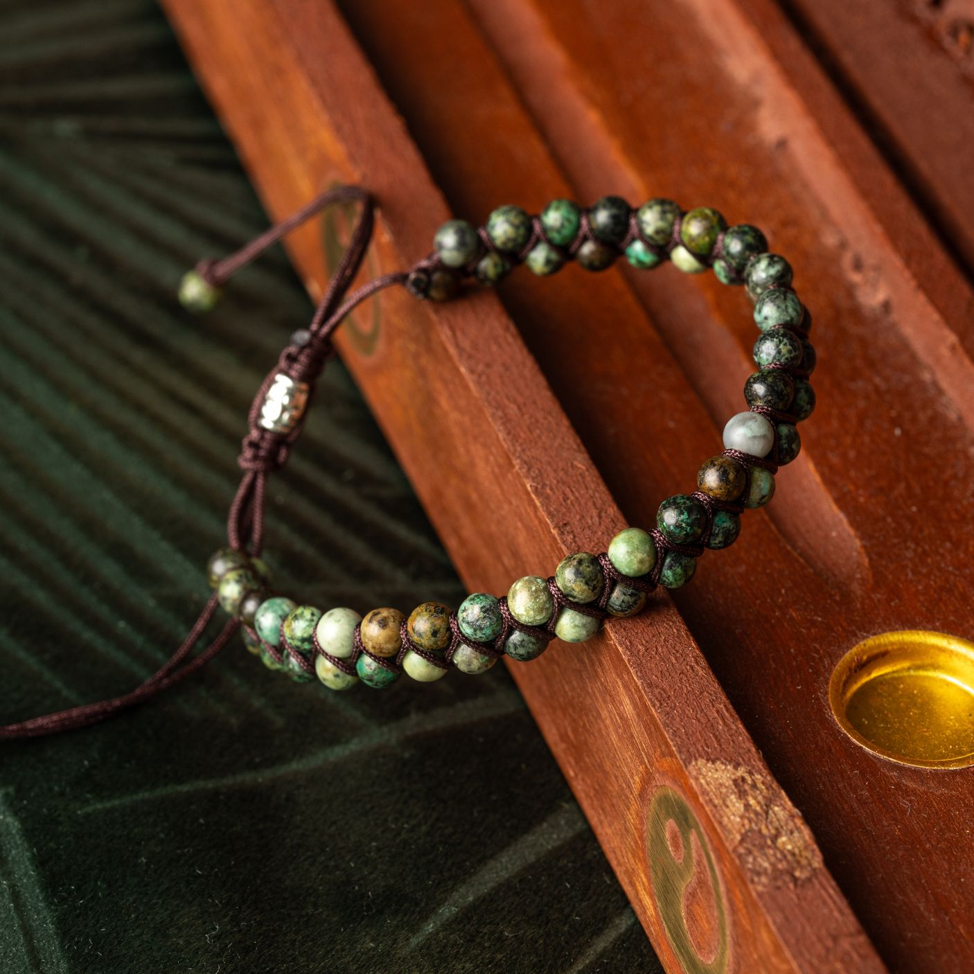 Turkis Armband - Doppelt gereiht - Verstellbar