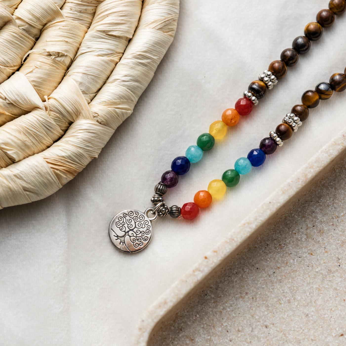 Chakra Mala – Tigerauge – Baum des Lebens – Übersicht