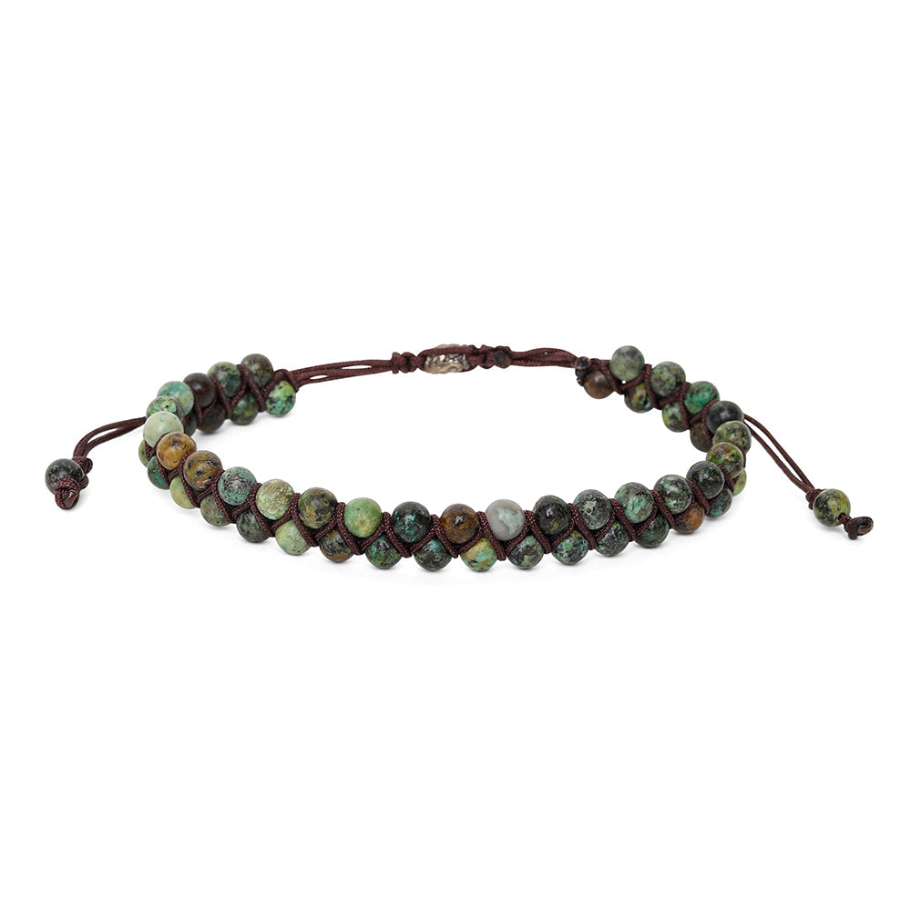 Turkis Armband - Doppelt gereiht - Verstellbar
