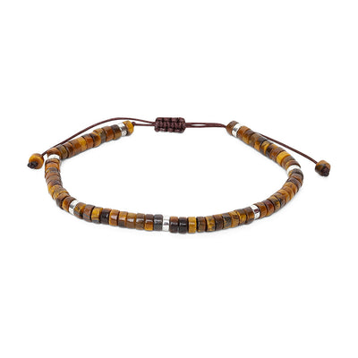 Tigerauge Armband - Balance - Verstellbar