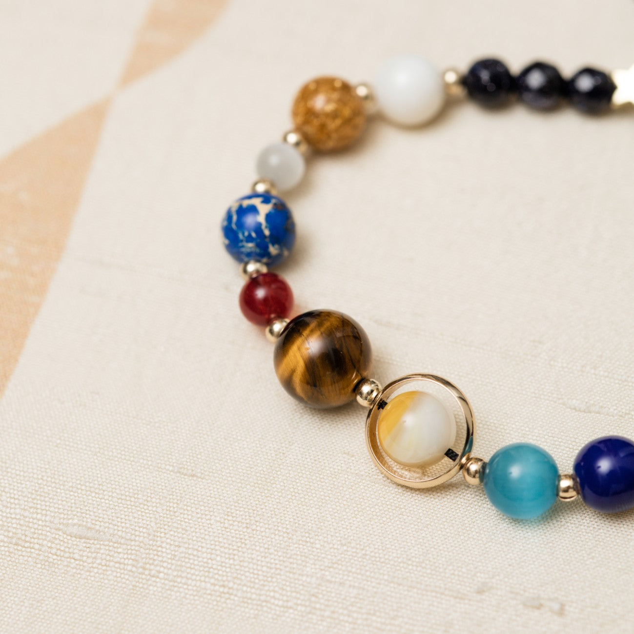 Planeten-Armband – Solarenergie – verstellbar