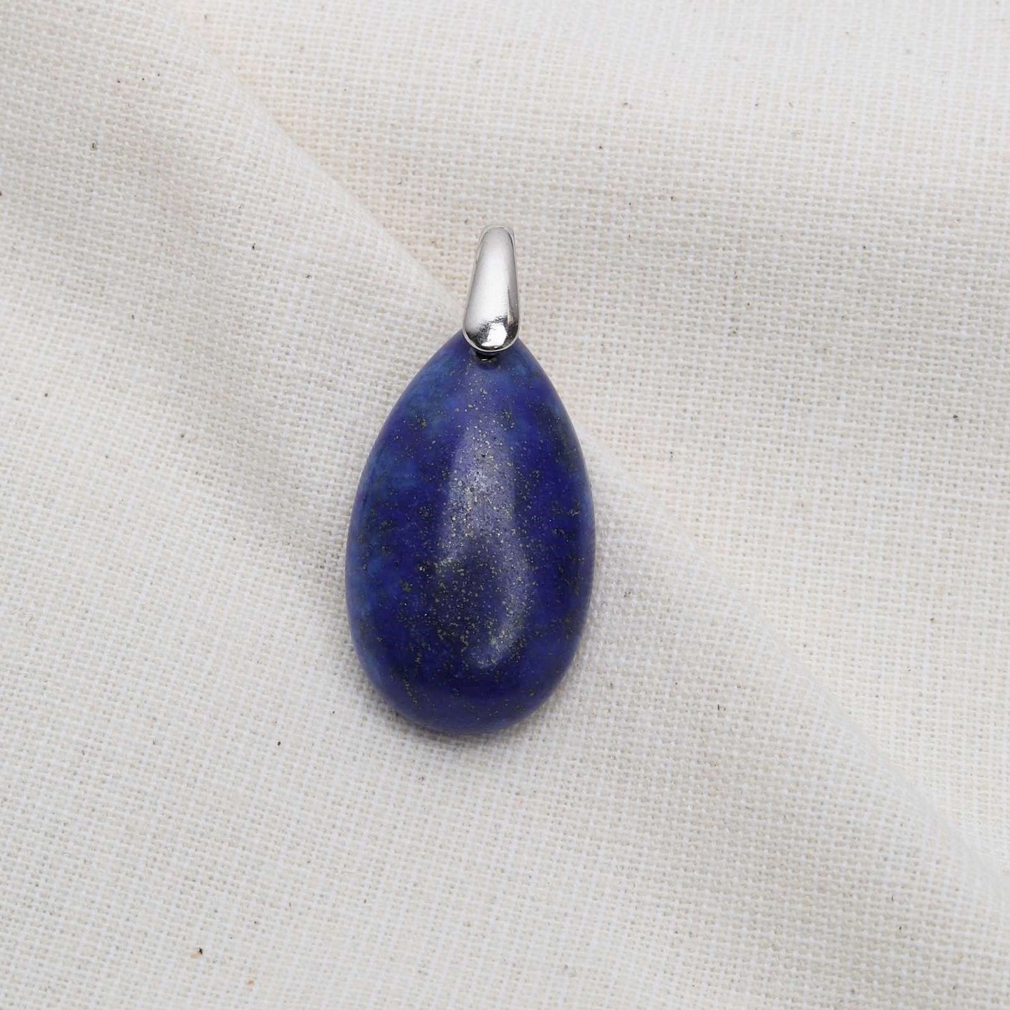 Lapislazuli-Anhänger – Tropfen – Edelstein-Anhänger – Weisheit