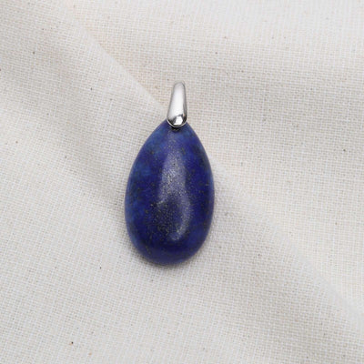 Lapislazuli-Anhänger – Tropfen – Edelstein-Anhänger – Weisheit