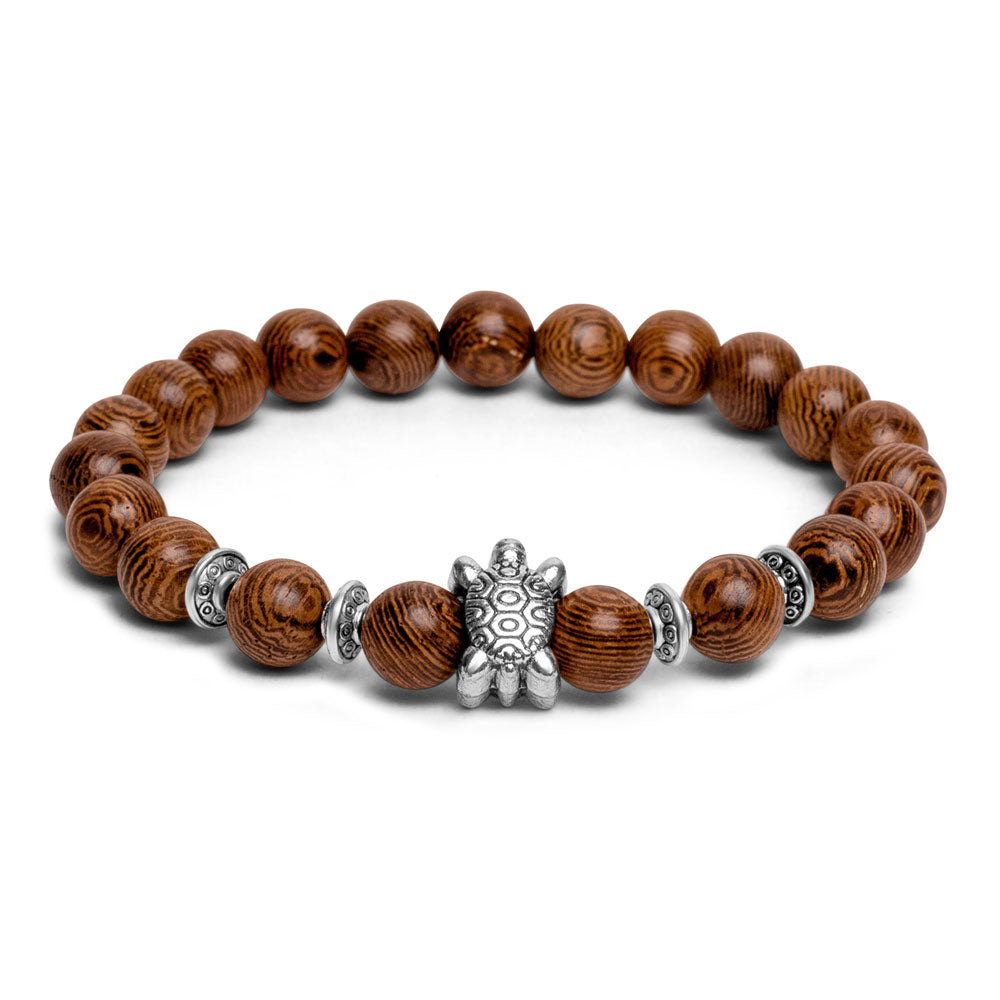 Balance-Armband – Wengeholz – Schildkröte