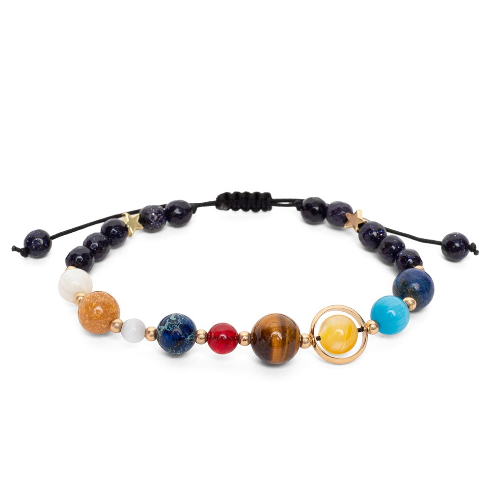 Planeten-Armband – Solarenergie – verstellbar