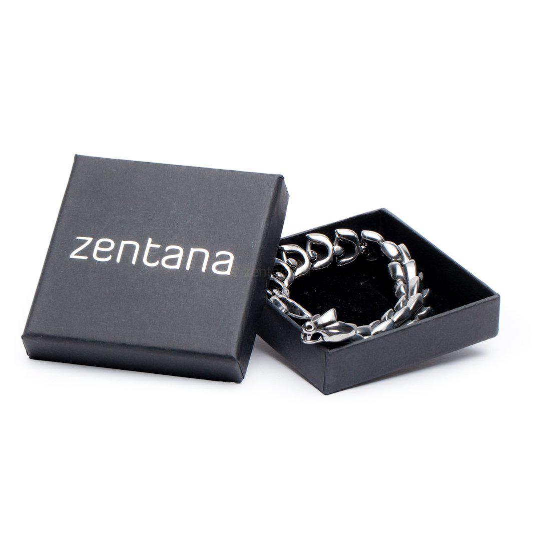 Armband Draak - Schakelarmband - Roestvrij Staal - Macht & Bescherming-Draken armband-19cm-Zentana