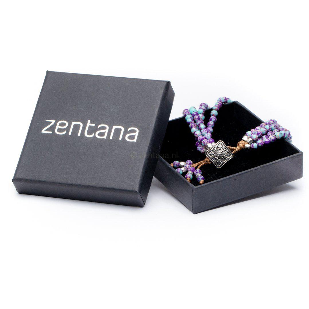Armband Imperial Jaspis - Edelsteen Armband Mandala Sluiting - Positiviteit-Edelsteen armband jaspis-Zentana