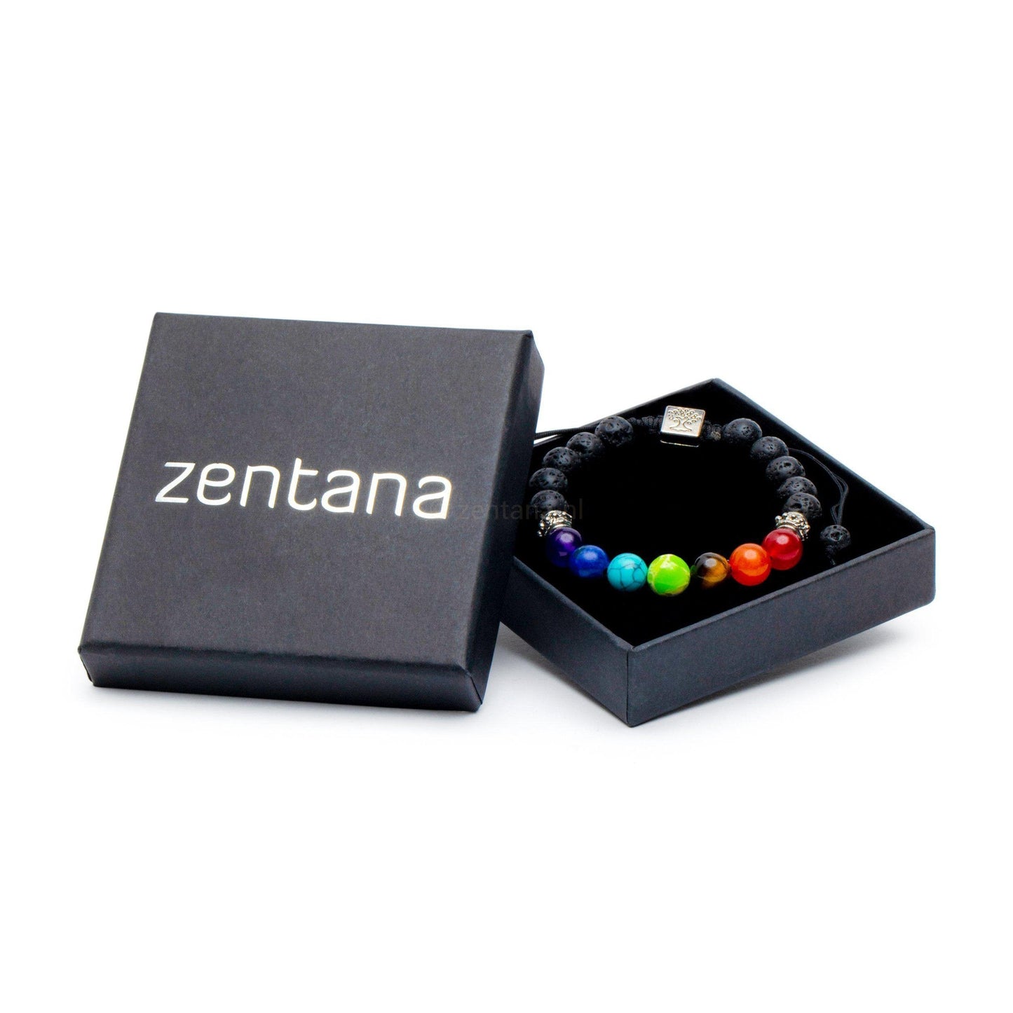 Badu Chakra - Verstelbare Chakra Armband - Zuiverheid-Badu Chakra-Frosted Ohm-Zentana