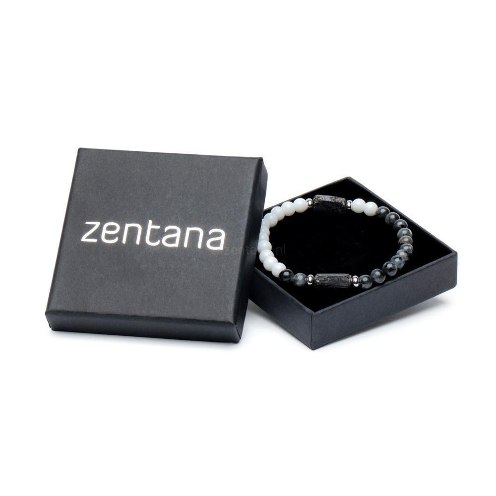 Balans Armband - Chalcedoon & Labradoriet - Ruwe Toermalijn - Creativiteit-Balans armband-Zentana