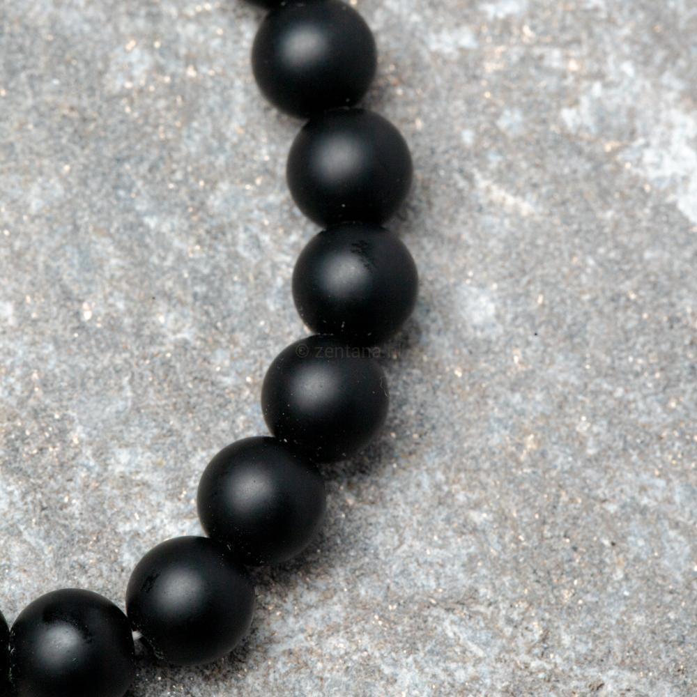 Balans Armband -Onyx Zilver - Focus-Balans armband-Zentana