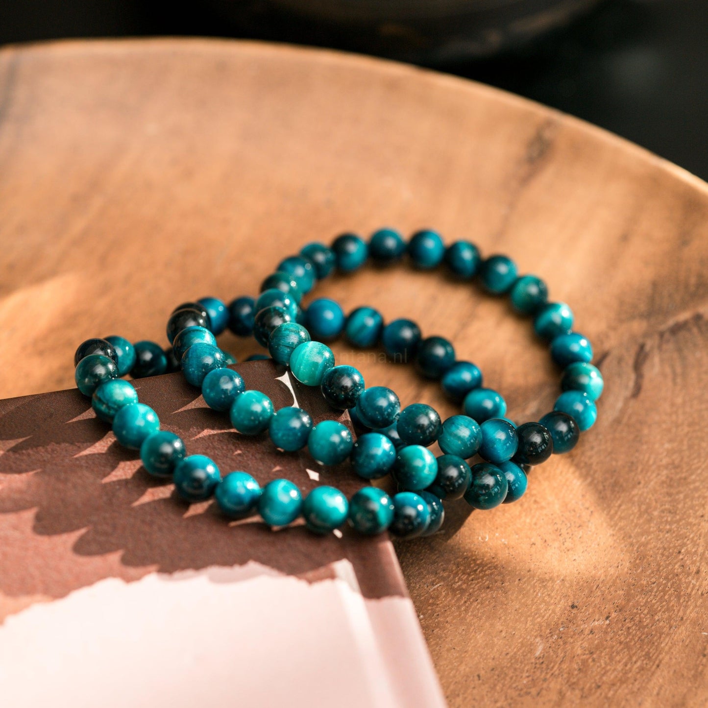 Balans Armband - Tijgeroog Blauw- Valkenoog - Besluitvaardigheid-Balans armband-Zentana