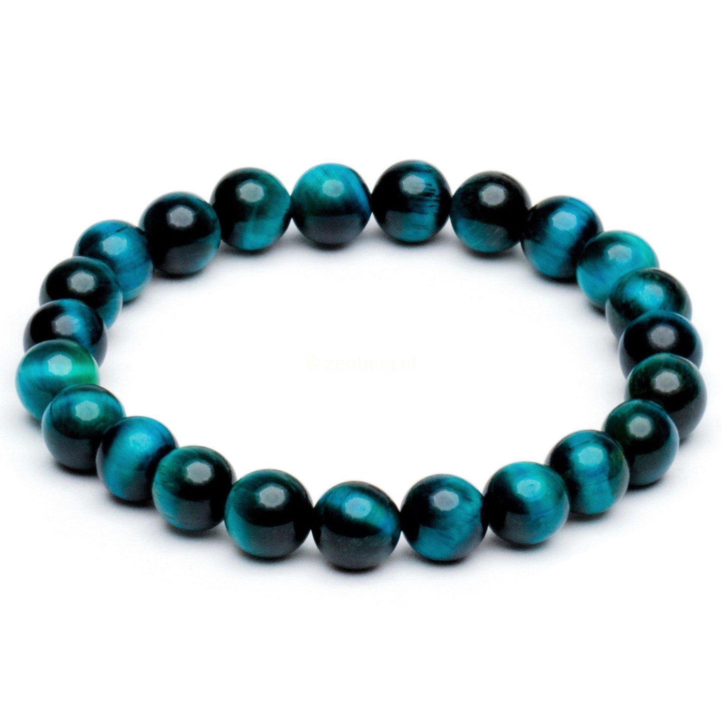 Balans Armband - Tijgeroog Blauw- Valkenoog - Besluitvaardigheid-Balans armband-Zentana