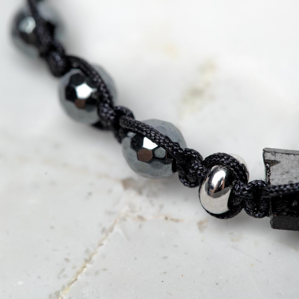Balans Armband - Toermalijn & Hematiet - Verstelbaar - Inspiratie-Toermalijn armband-Zentana