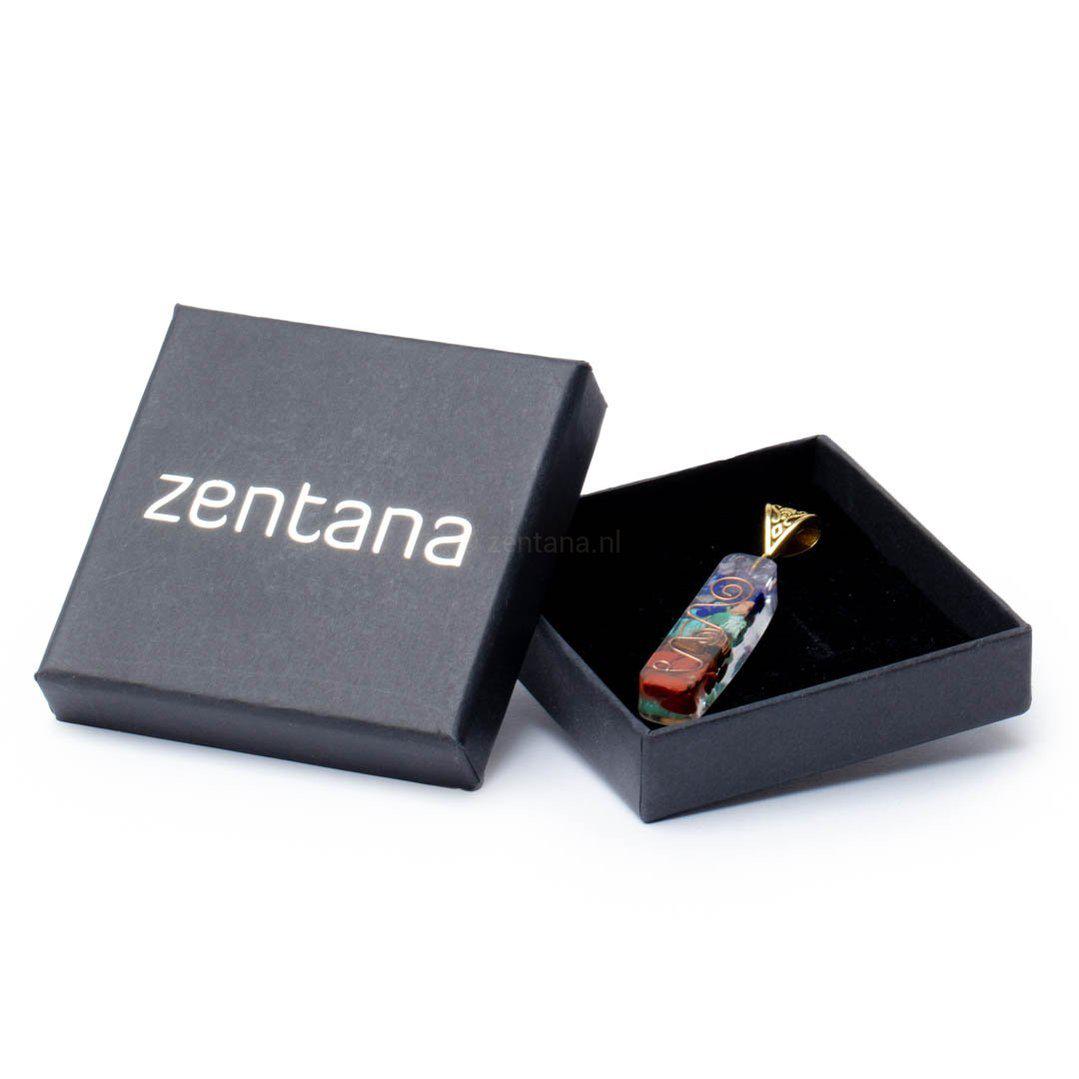 Chakra Ketting Hanger Organiet - Verschillende Edelstenen - Energiebalans Organite-Organiet hanger-Zentana