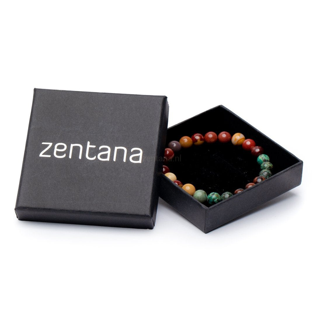 Gemengde Edelstenen Armband - Armband Edelsteen - Mookaiet - Intuïtie-Armband gemengde edelstenen-Zentana