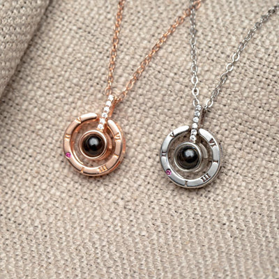 I Love You Ketting - Geheime boodschap - 100 Talen-Liefdesketting-925 Sterling Zilver-Zilver-Zentana