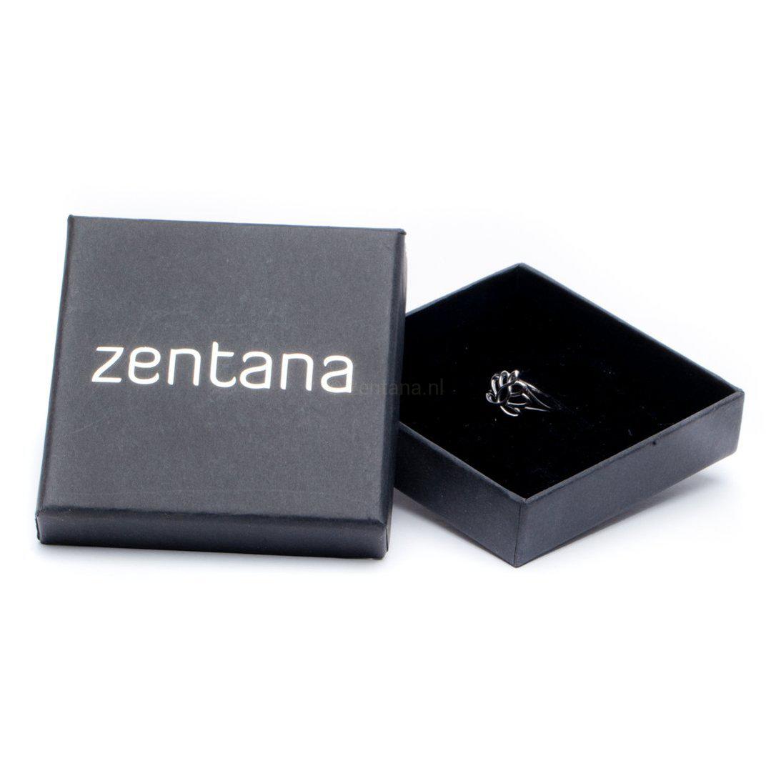 Ring Lotus Bloem - Zilver Verguld - Geluksring - Schoonheid-Ring lotus-6-Zentana