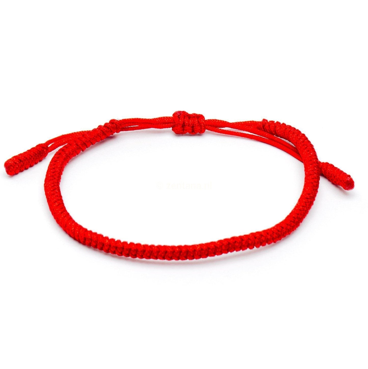 Tibetaanse Geluksarmband - Handgemaakt & Gezegend door Monniken-Geluksbandjes-Rood-Zentana