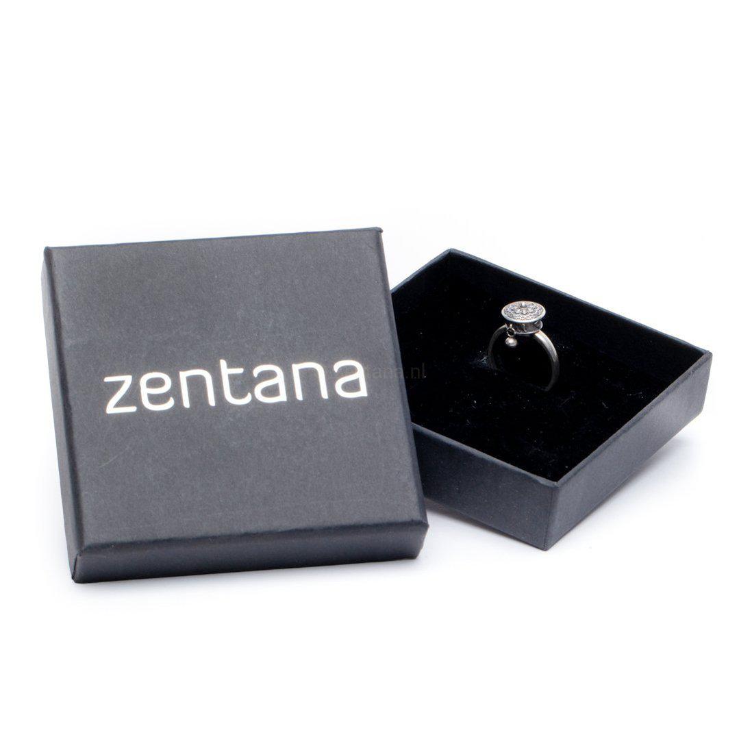 Tibetaanse Lotus Mandala Ring - 925 sterling zilver - Gebedsmolen - Geluksring-Ring Mandala-Zentana