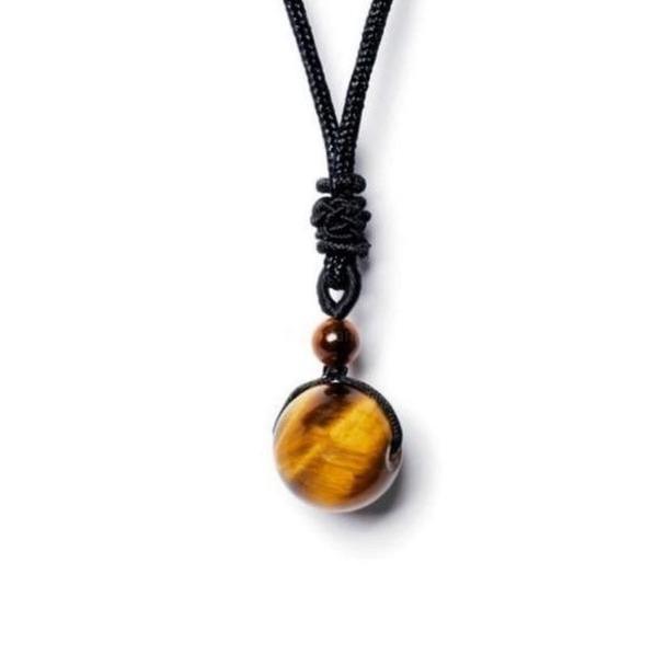 Tijgeroog Edelsteen Ketting - Verstelbaar - Bescherming-Tijgeroog ketting-Zentana