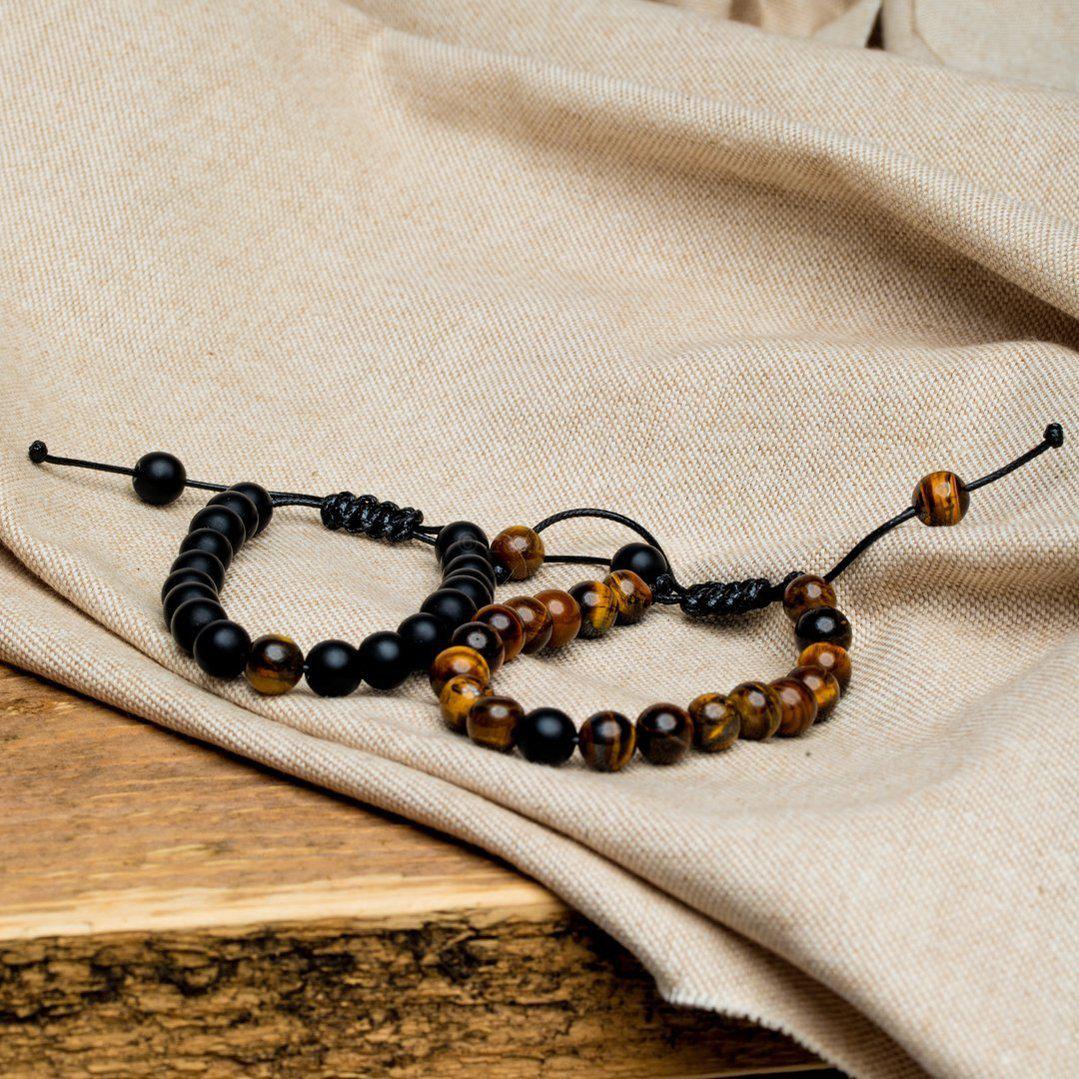 Vriendschap Armbanden Edelsteen - Verstelbare Armbanden Set - Vriendschap-Vriendschapsarmbanden-Zentana