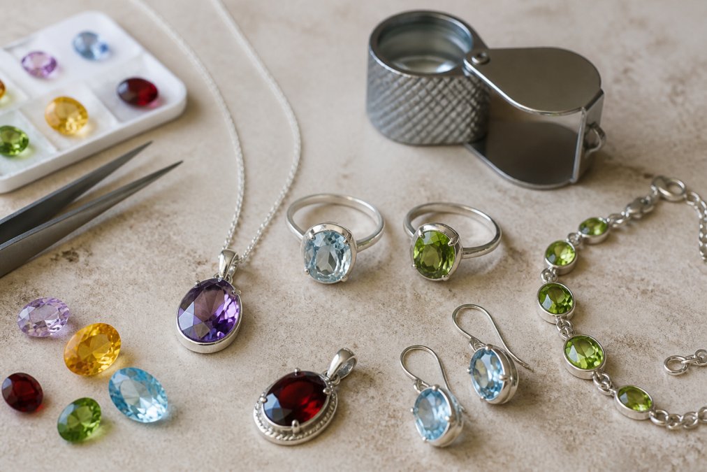 Schmuck mit echten Edelsteinen online kaufen