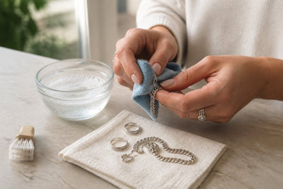 Silberschmuck richtig pflegen und reinigen: Der Guide