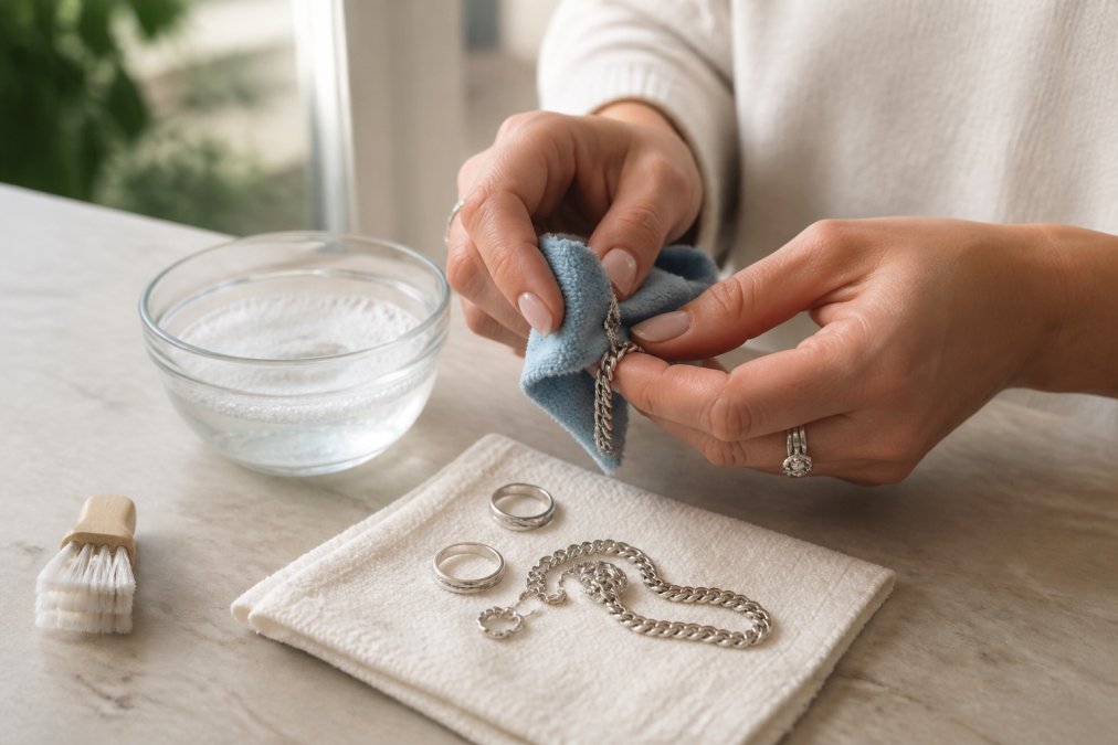 Silberschmuck richtig pflegen und reinigen: Der Guide