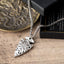 Speerspitzen-Halskette – Wikinger-Halskette – Vegvisir – Edelstahl