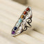 Chakra-Ring klassisch – 7 Edelsteine – verstellbar