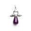 Amethyst Anhänger - Engel Anhänger - Edelstein Engel - Balance