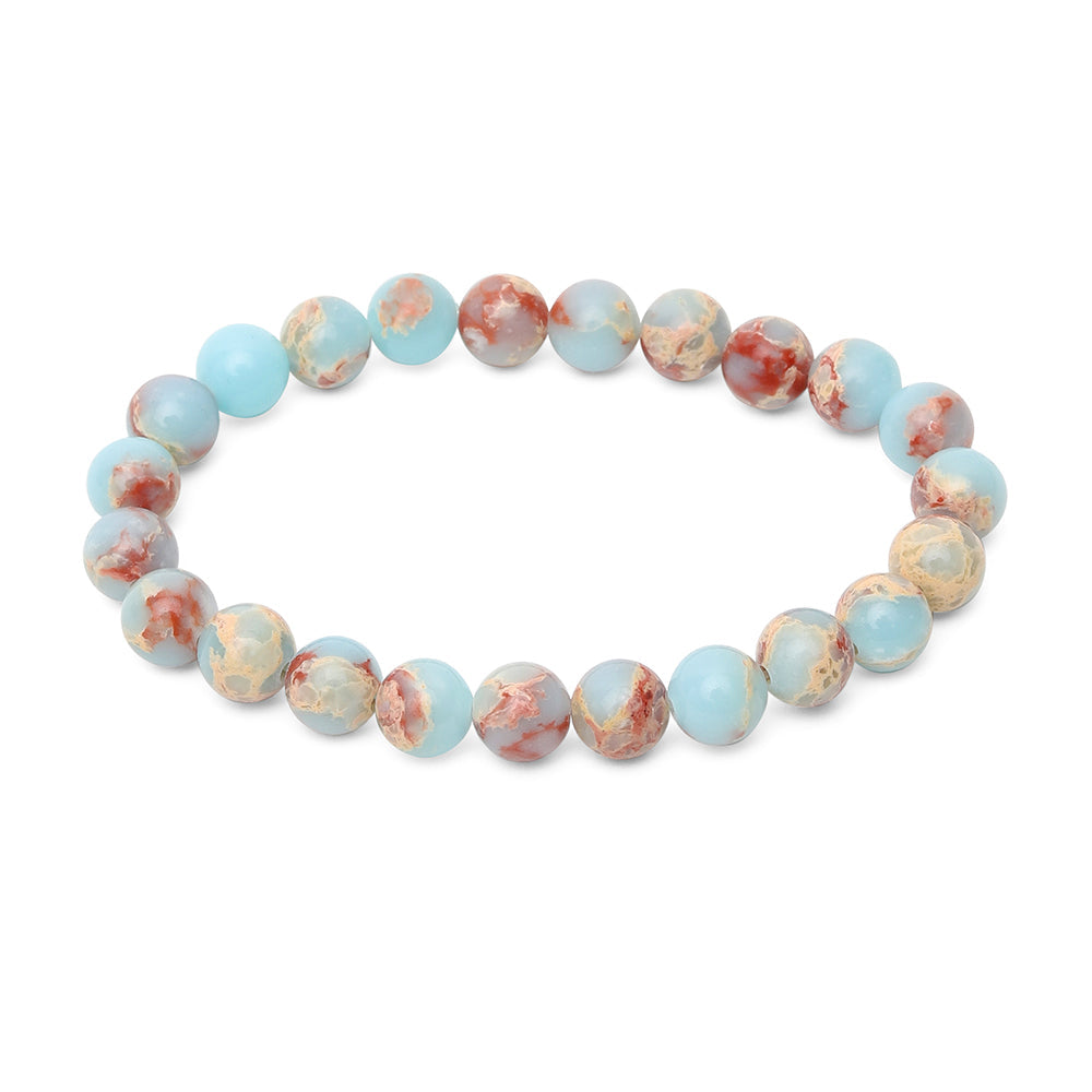 Premium Pure - Aqua Terra Balance Armband - Agalmatolith