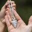 Speerspitzen-Halskette – Wikinger-Halskette – Vegvisir – Edelstahl