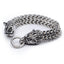 Armband Draak - Gevlochten Armband Ringsluiting - RVS - Macht & Bescherming-Draken armband-19cm-Zentana