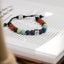 Badu Chakra - Verstelbare Chakra Armband - Zuiverheid-Badu Chakra-Frosted Ohm-Zentana