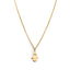 Hamsa-Halskette – Edelstahl – Hand der Fatima – Gold