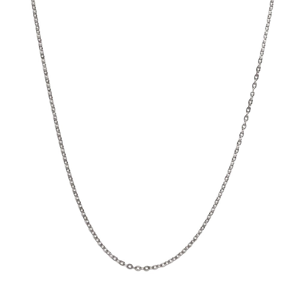 Silberne Halskette – 925er Sterlingsilber – Halskette – 55 cm