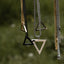 Minimalistische Halskette Pfeil – Edelstahl – Dreieck – Silber