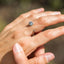 Labradorit-Ring – 925er Sterlingsilber – offener Edelsteinring – Schutz