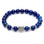 Balance-Armband Eule – Lapislazuli – Weisheit