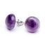 Amethyst Ohrstecker - Edelsteinohrringe - Ohrstecker - Kraft