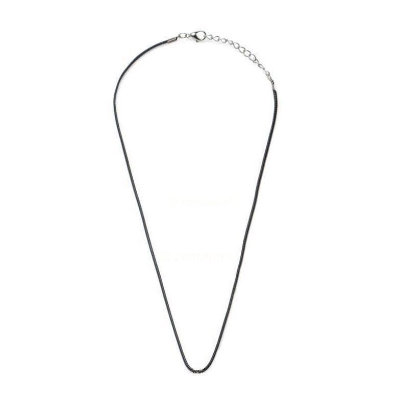 Halskette aus Wachskordel - Halskette Basic - 57 cm